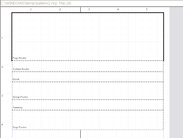 گروهبندی محیط طراحی در گزارش ساز Quick Report